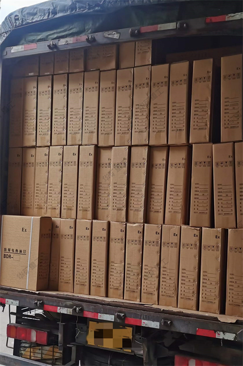 華礦集團(tuán)一車(chē)防爆電熱油汀發(fā)往山西